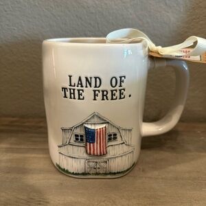 Rae Dunn Land Of The Free Mug